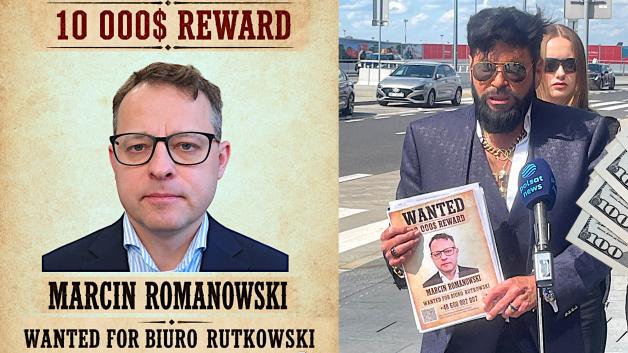 Krzysztof Rutkowski sprawdza mołdawski trop w poszukiwaniach Marcina Romanowskiego. 10 tys. dolarów nagrody